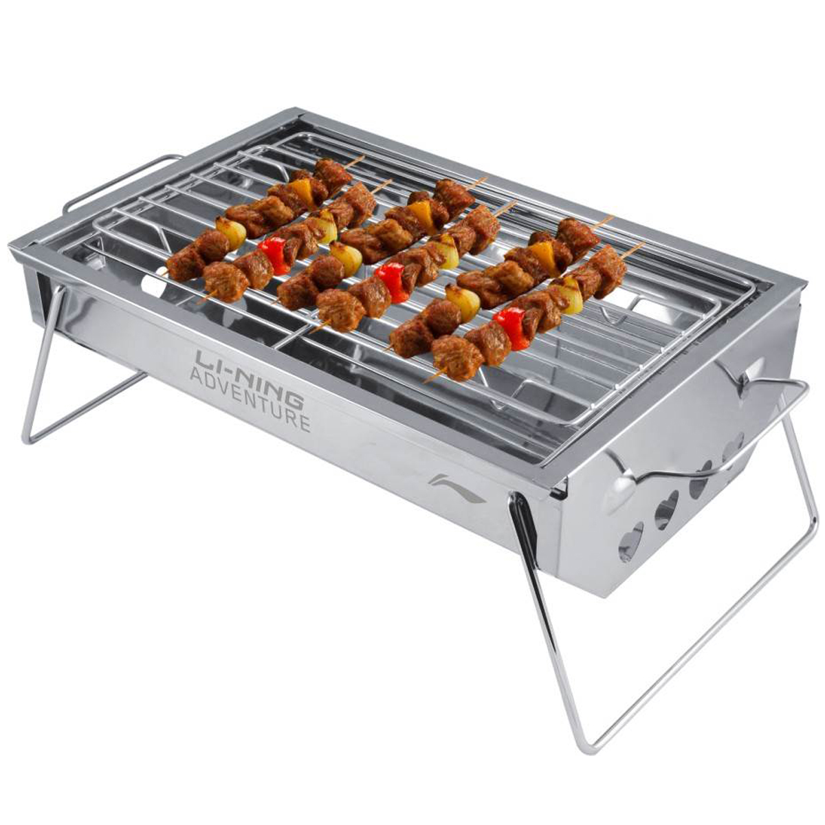自动烧烤炉木炭烧烤机推拉式电动升降炭盒烤肉烤串炉子商用烤串机-阿里巴巴